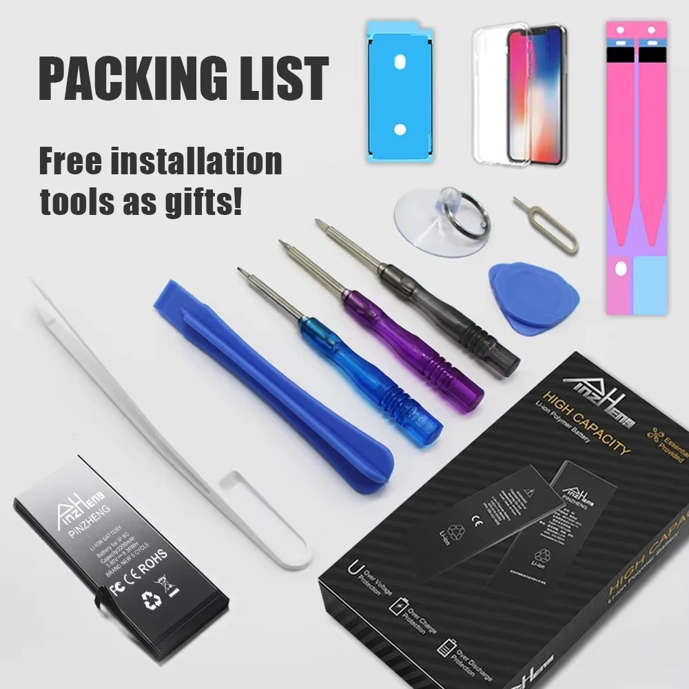 Akku/Batterie für iPhone X/XR/XS/11/12/13/Mini/Max/Pro