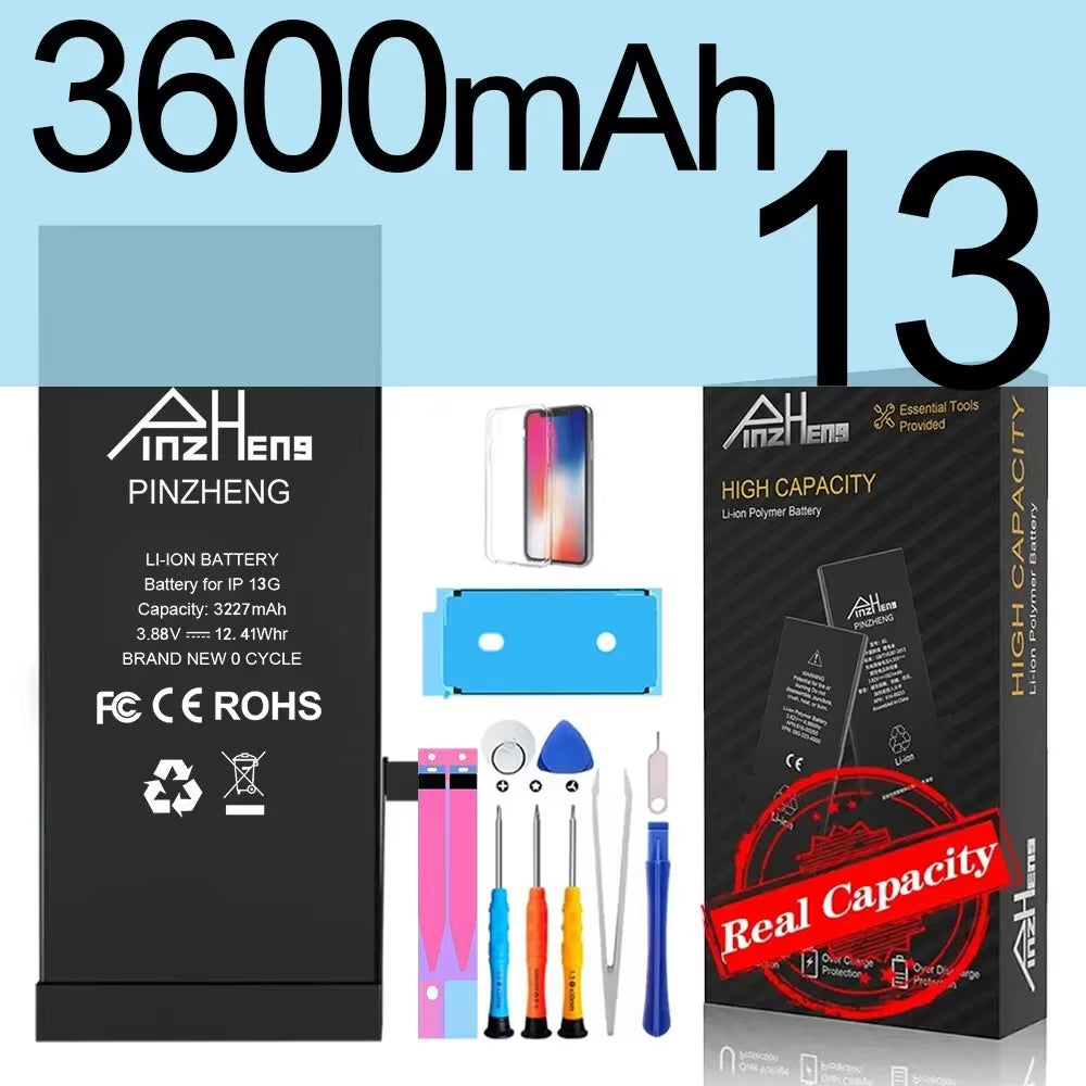 Akku/Batterie für iPhone X/XR/XS/11/12/13/Mini/Max/Pro