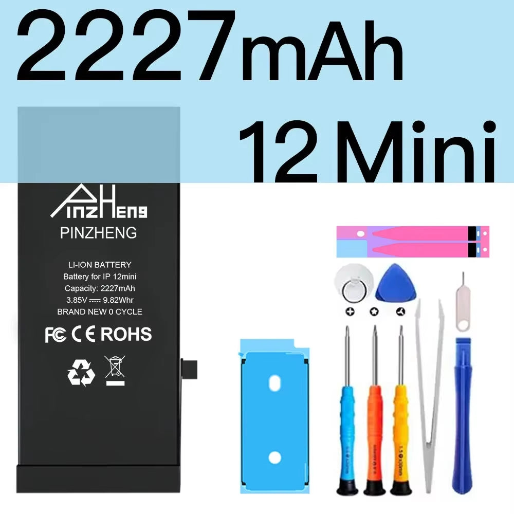 Akku/Batterie für iPhone X/XR/XS/11/12/13/Mini/Max/Pro