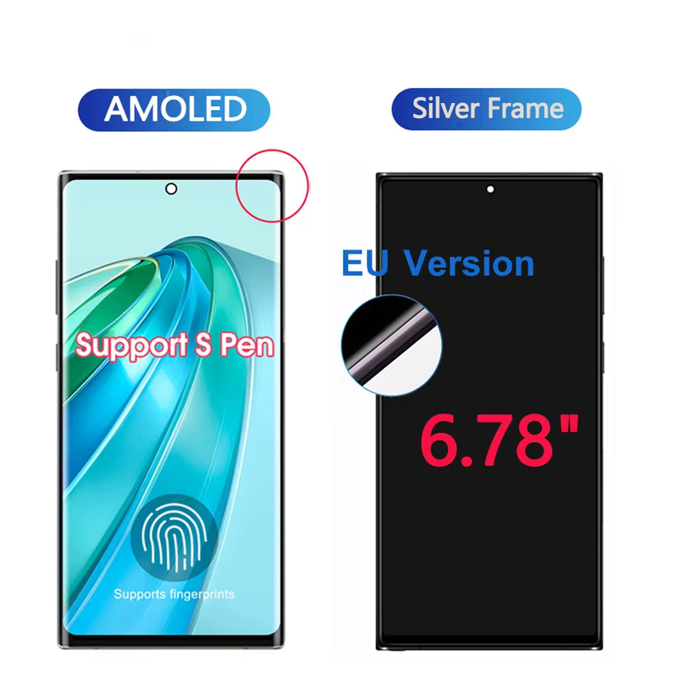 TFT/OLED/AMOLED/OEM Display für Galaxy S23 Ultra - Mit Gehäuse & Stift