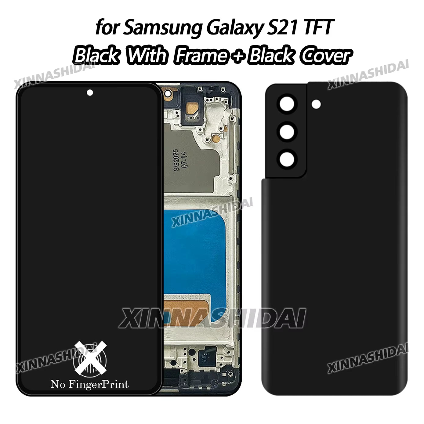 TFT for  Galaxy S21 G991 G990F/DS LCD Display Touch Screen Digitizer for  S21