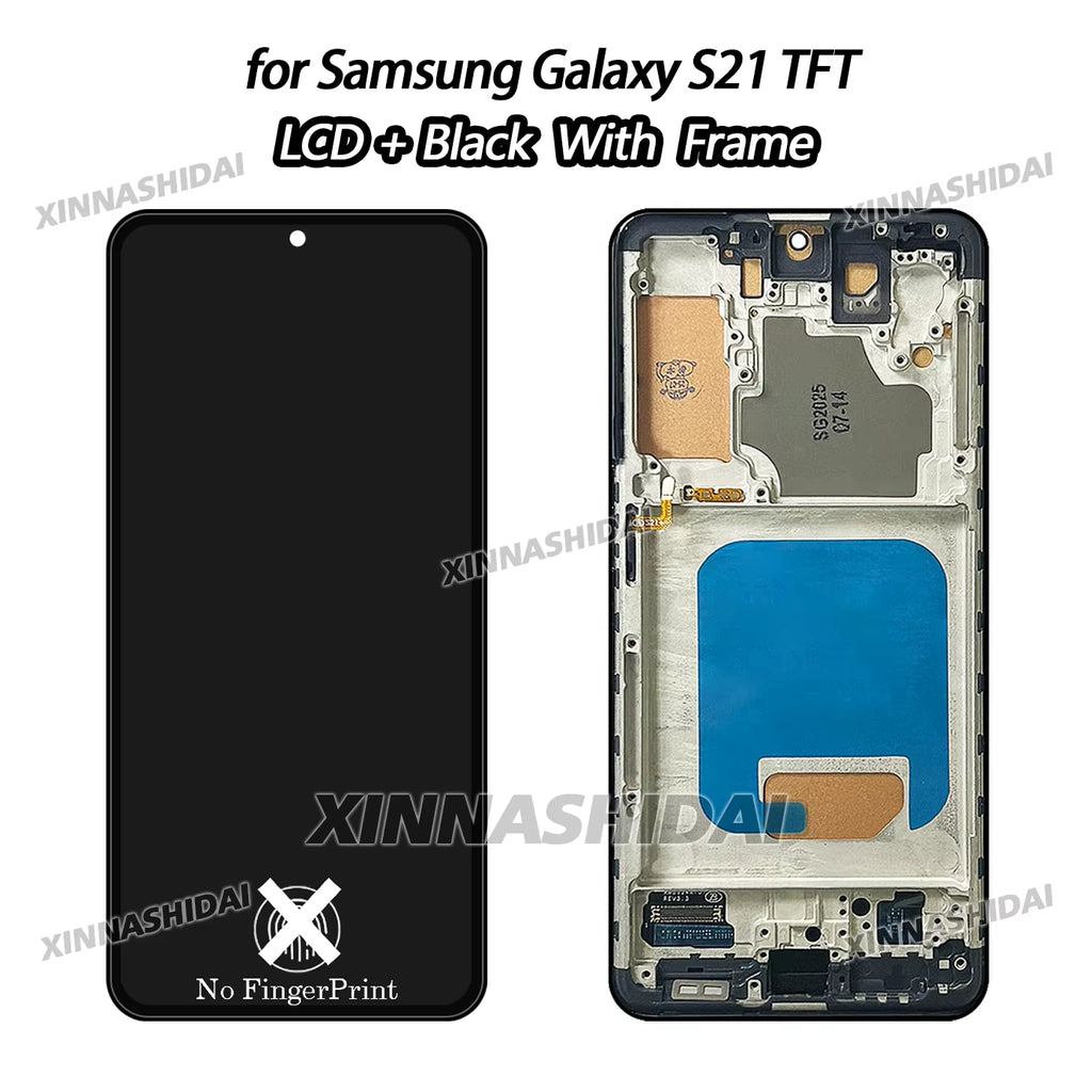 TFT for  Galaxy S21 G991 G990F/DS LCD Display Touch Screen Digitizer for  S21